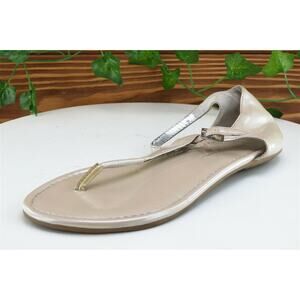 Jessica Simpson Sz 6 M Beige‎ Gladiator Synthetic Women Sandals